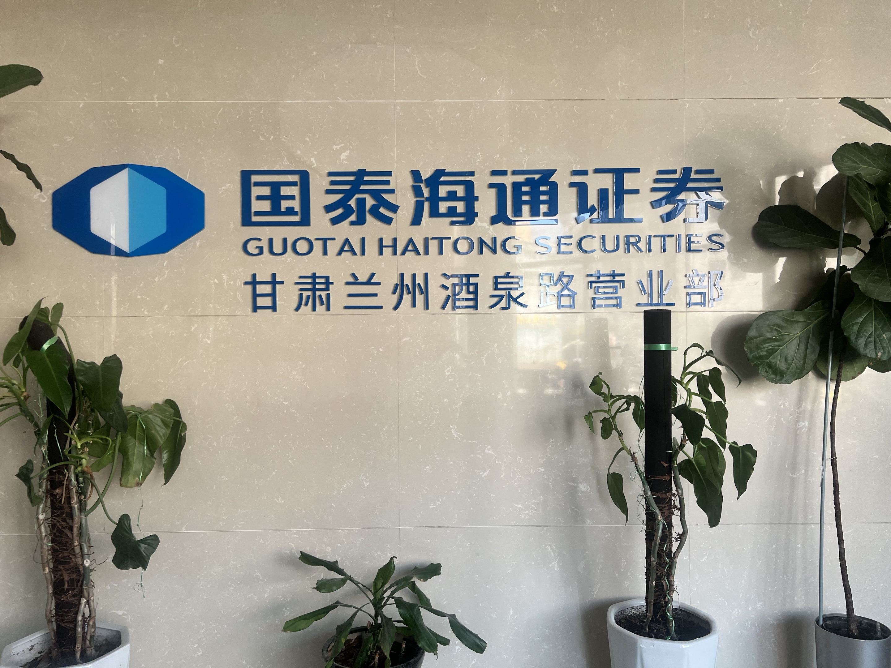 國泰君安證券股份有限公司蘭州酒泉路營業(yè)部位于蘭州市城關(guān)區(qū)酒泉路215號。營業(yè)部自開業(yè)以來，始終堅持“規(guī)范、穩(wěn)健、開拓、創(chuàng)新”的經(jīng)營原則，秉承“創(chuàng)建一流營業(yè)部、打造一